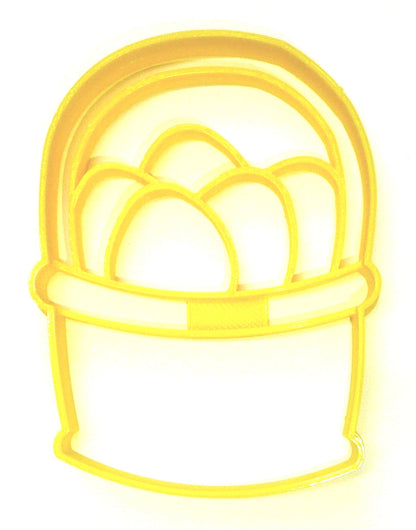 Easter Egg Basket Farm Eggs Bunny Treat Cookie Cutter Made In USA PR2444