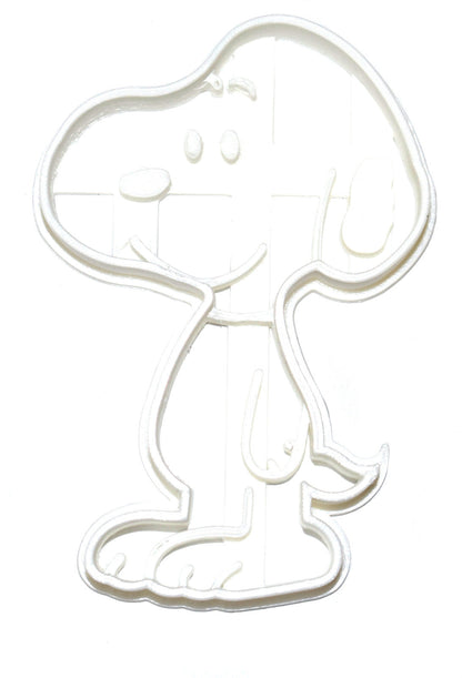 6x Snoopy Peanuts Cartoon Fondant Cutter Cupcake Topper 1.75 IN USA FD615