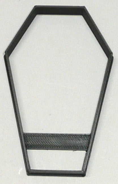Coffin Halloween Haunted House Or Sleeping Bag Cookie Cutter Made In USA PR2945