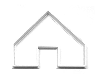 Camping Tent Outline Classic Canvas Style Cookie Cutter Made In USA PR2049