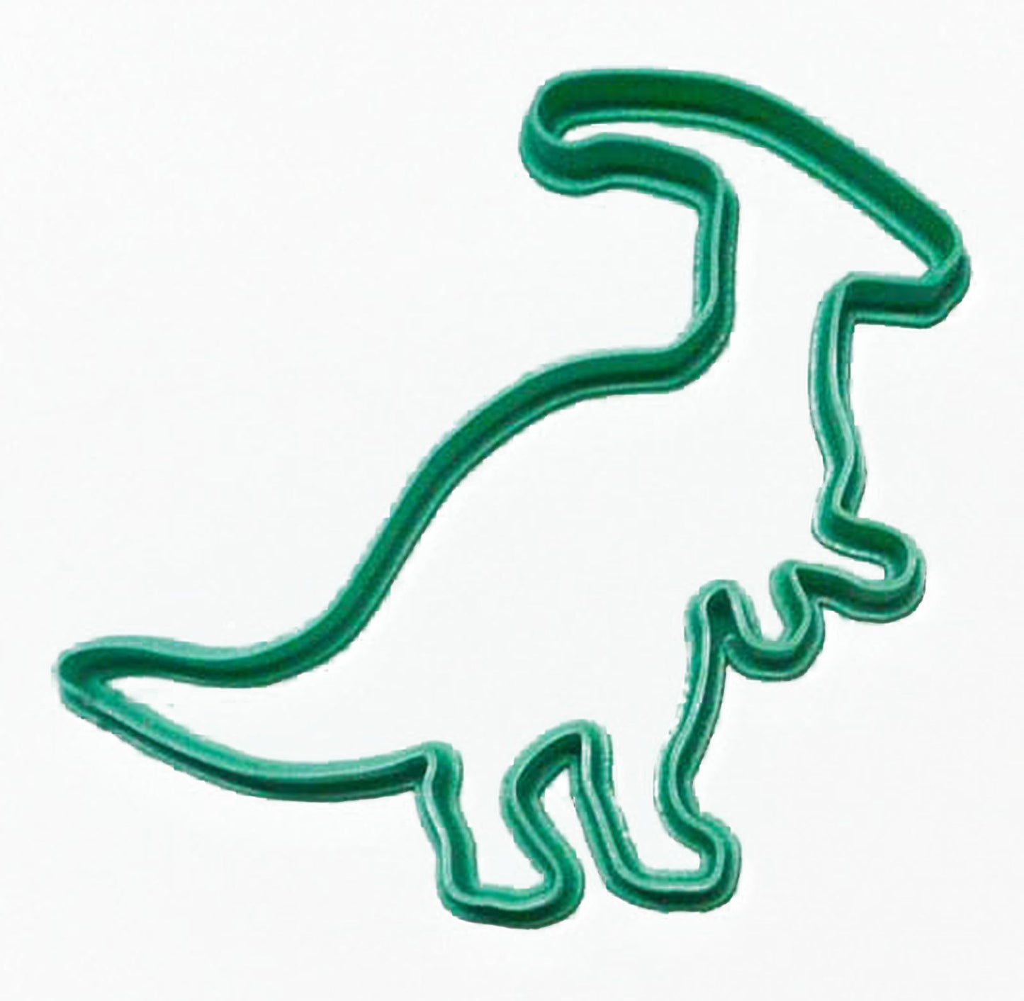 Parasaurolophus Dinosaur Outline Dino Lizard Cookie Cutter Made In USA PR2128