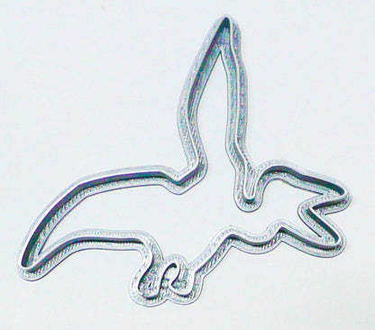 Pterodactyl Dinosaur Outline Flying Dino Cookie Cutter Made In USA PR2130