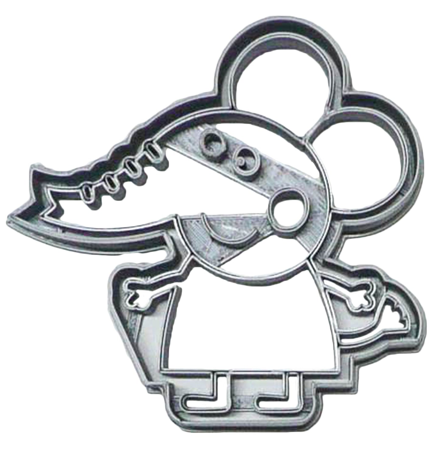 Emily Elephant Detailed Peppa Pig Cartoon Cookie Cutter Made In USA PR2643