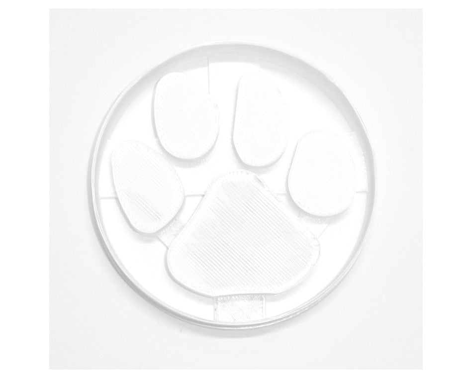 Tiger Cat Paw Print Pawprint School University Cookie Cutter Made In USA PR2667