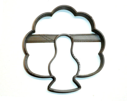 Turkey Forward Facing Bird Thanksgiving Holiday Cookie Cutter Made In USA PR2941