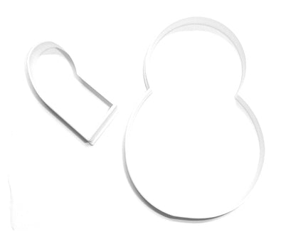 Snowman Posable Arm 2 Pieces Winter Holiday Cookie Cutter Made In USA PR2976