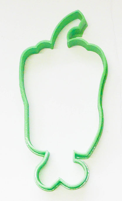 Bell Pepper Costume Outline Dress Up Halloween Cookie Cutter Made In USA PR2989