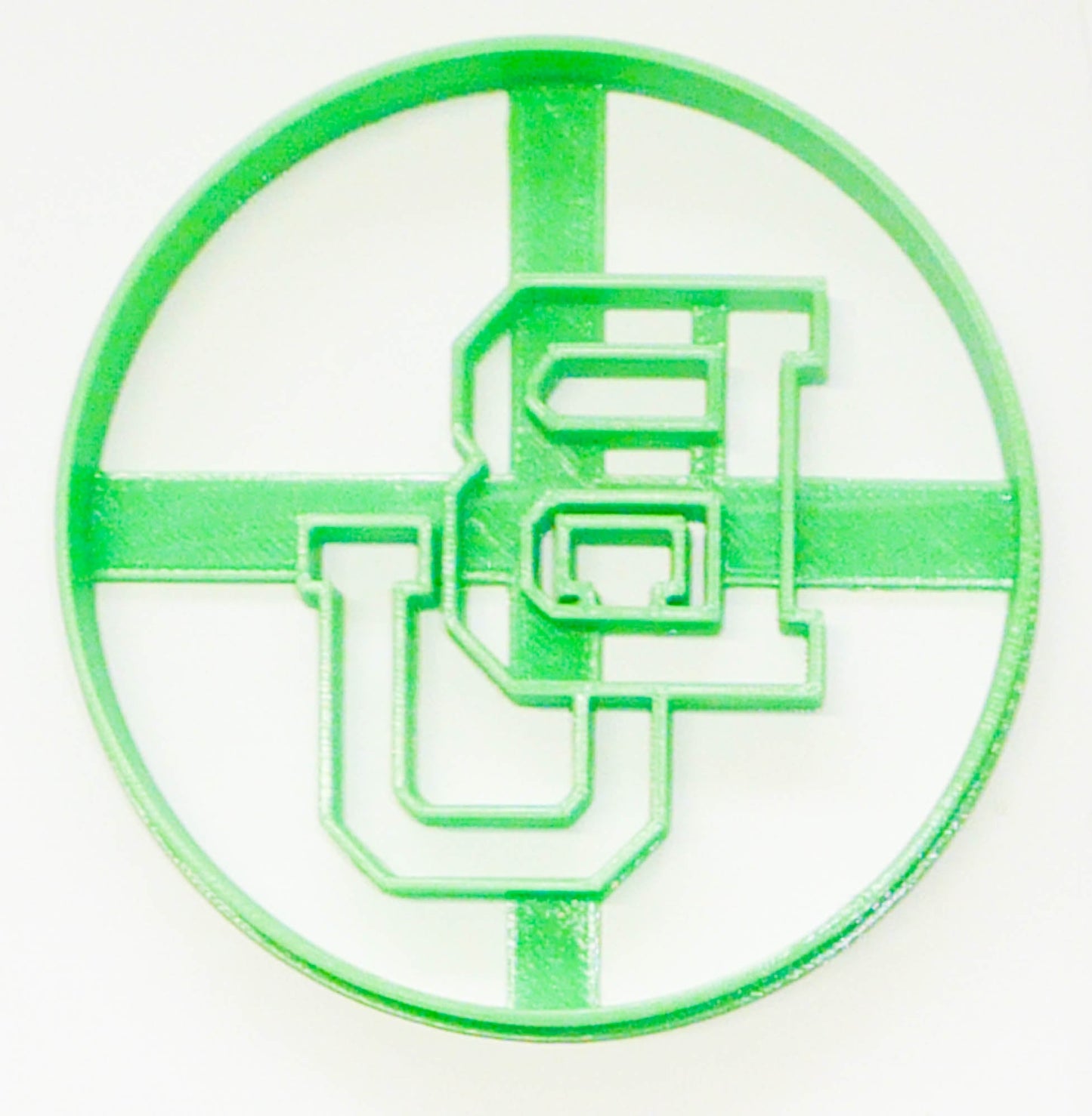 Baylor University BU Letters Sports Athletics Cookie Cutter Made In USA PR3038