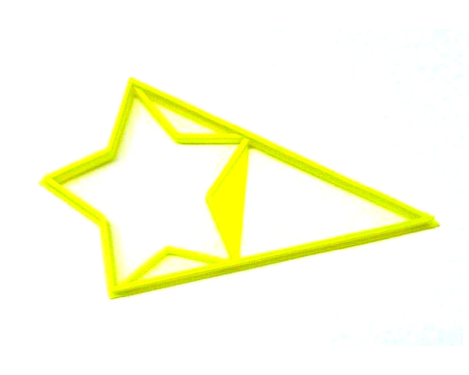 Star With Triangle Medium Design Flag Award Cookie Cutter Made In USA PR3047