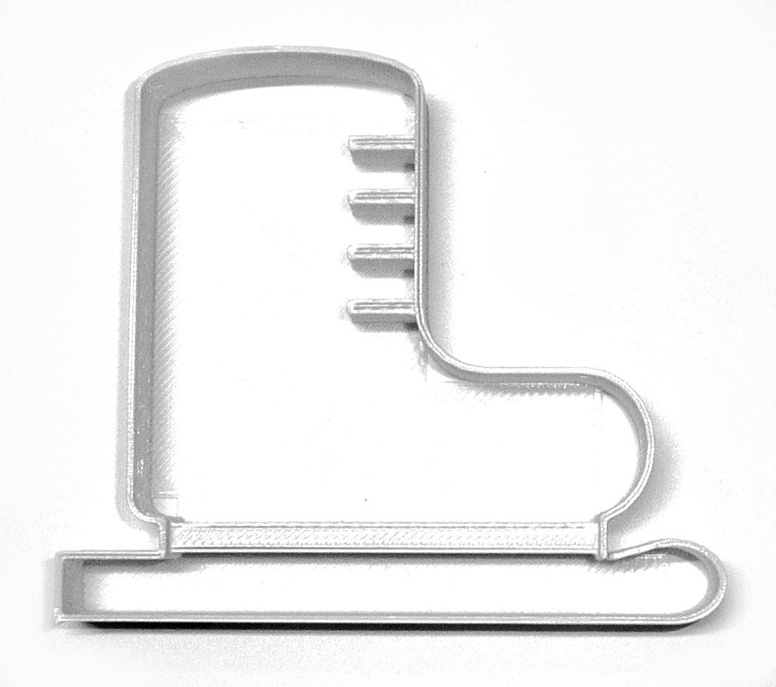 Ice Skate Winter Wonderland Snow Family Fun Cookie Cutter Made In USA PR2040