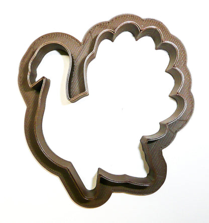 Turkey Wild Fowl Bird Thanksgiving Holiday Cookie Cutter Made In USA PR2094
