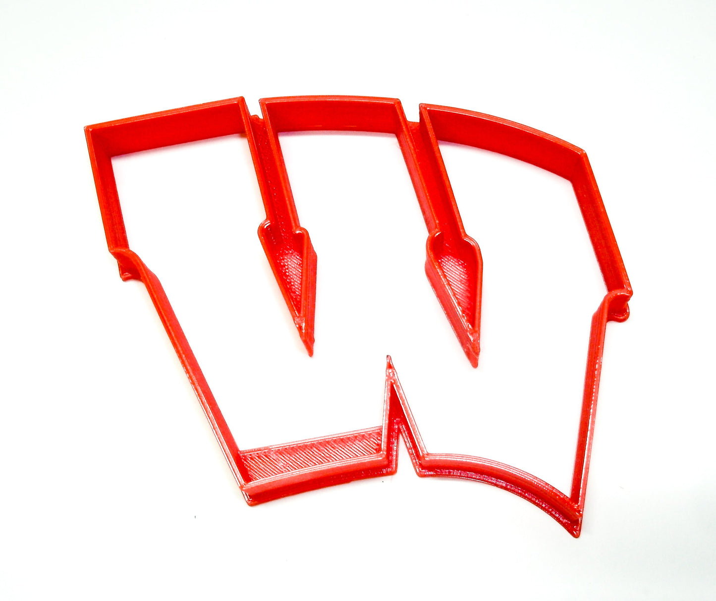 Wisconsin University Badgers W Letter Cookie Cutter Made In USA PR2215