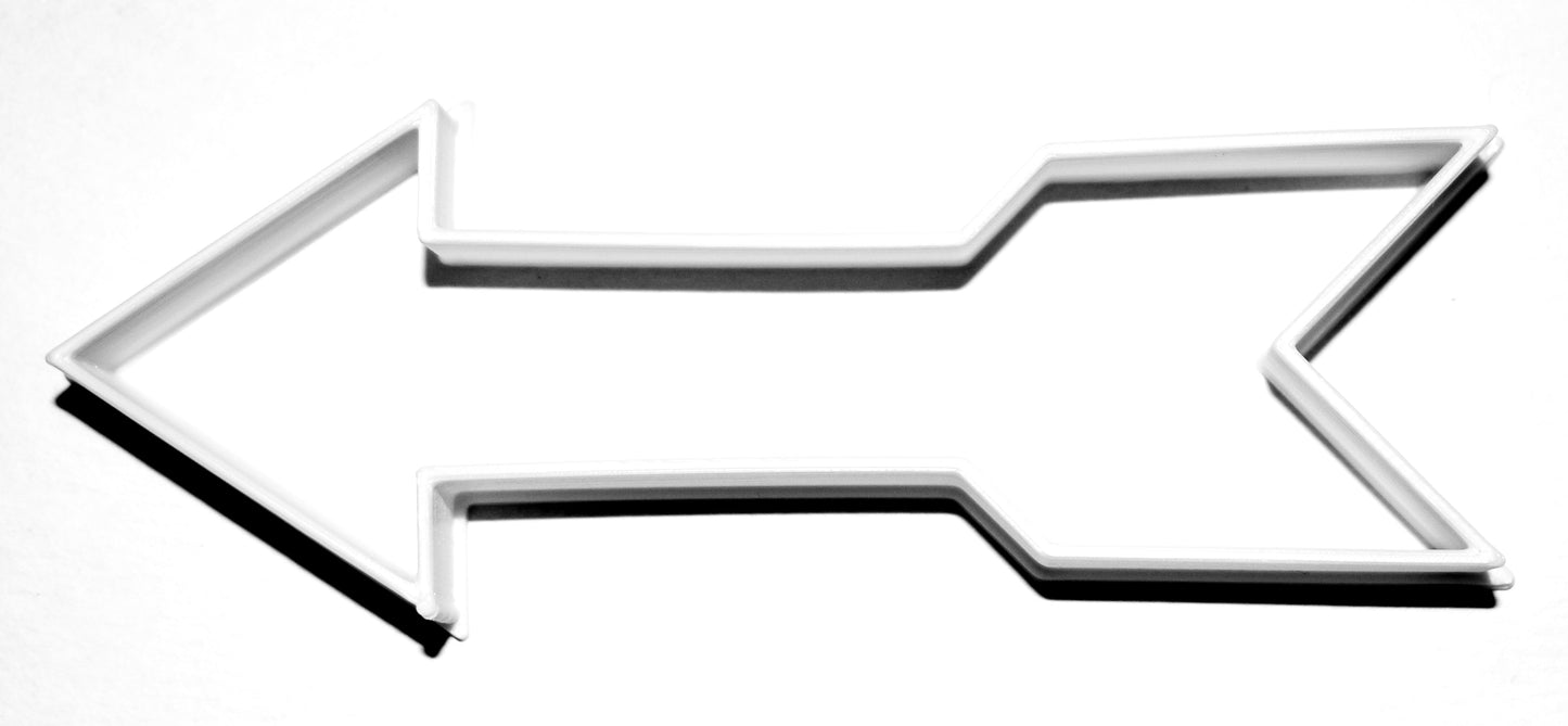 6x Arrow Outline Fondant Cutter Cupcake Topper 1.75 IN USA FD285