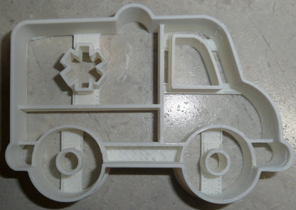 Ambulance Vehicle Medical EMT EMS Transport Cookie Cutter Made In USA PR2605