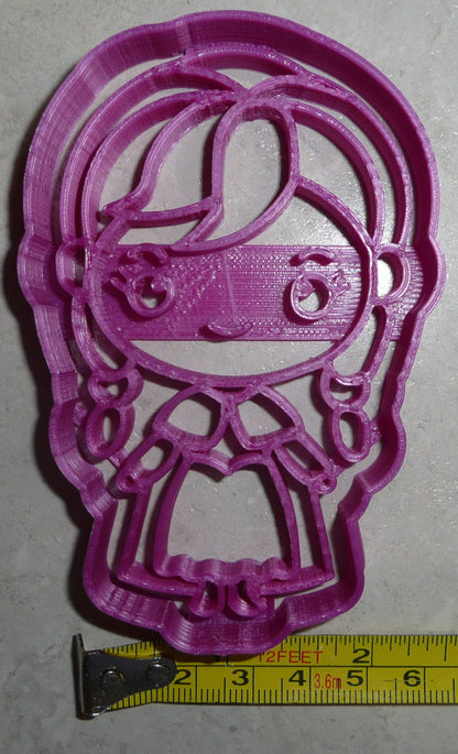 Anna Princess Sister Elsa Frozen Movie Cookie Cutter Made In USA PR2648
