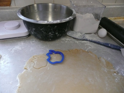 Apple Logo Brand Shape Baking Tool Cookie Cutter Made In USA PR425