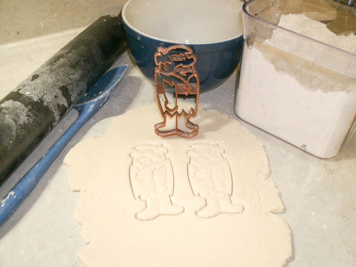 Barney Rubble Fred's Neighbor Flintstones Cookie Cutter Made In USA PR2258