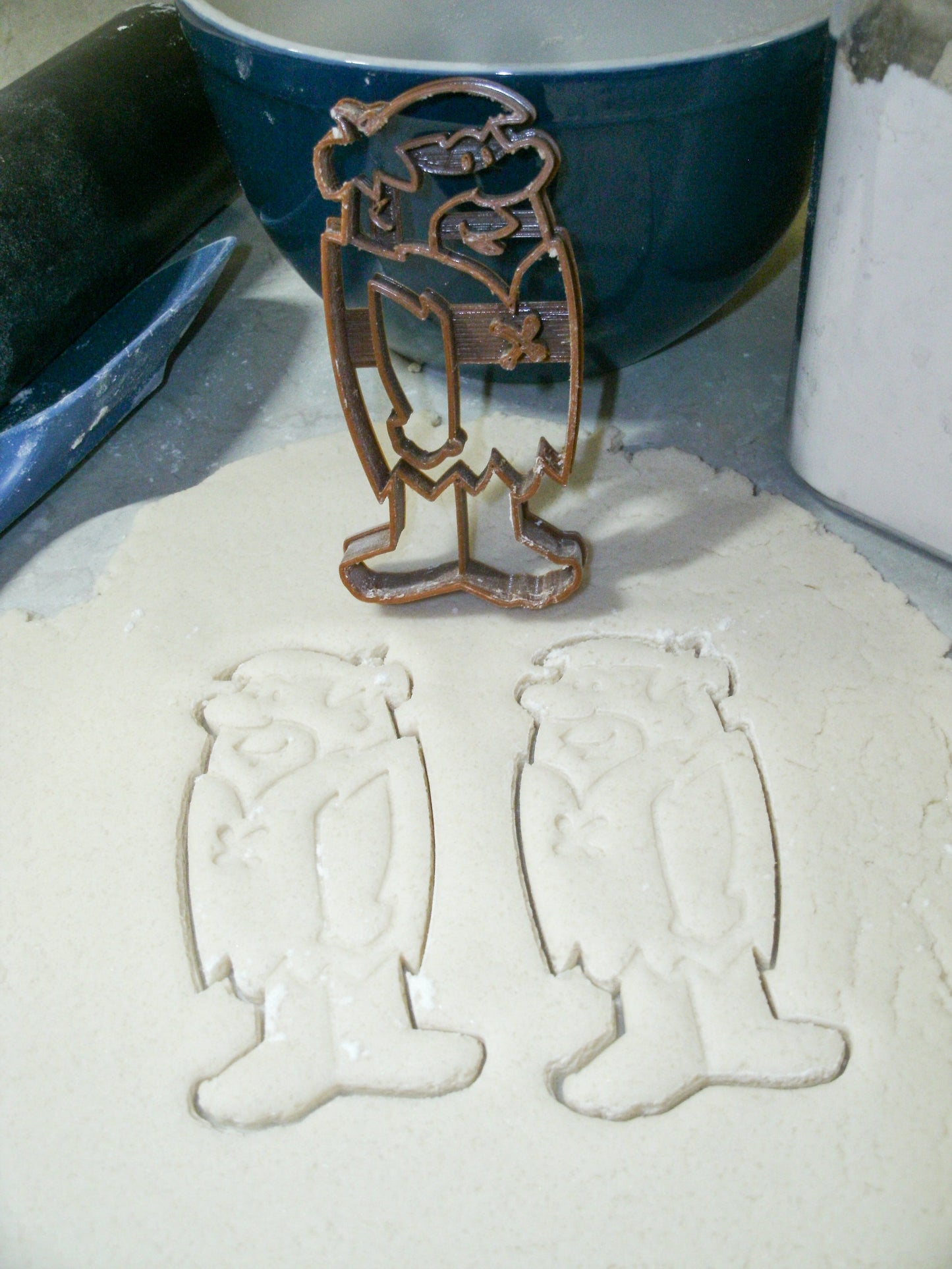 Barney Rubble Fred's Neighbor Flintstones Cookie Cutter Made In USA PR2258