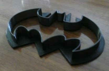 6x Batman Superhero Fondant Cutter Cupcake Topper 1.75 IN USA FD466