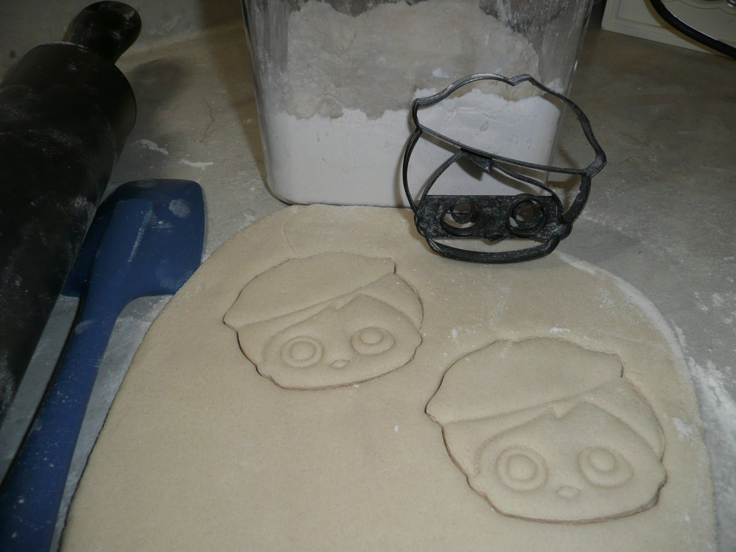 Beatnik Babe Face Surprise Doll Series Cookie Cutter Made In USA PR2535