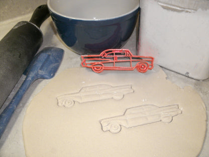 Chevy Chevrolet Bel Air Coupe 1957 Vintage Cookie Cutter Made In USA PR2107