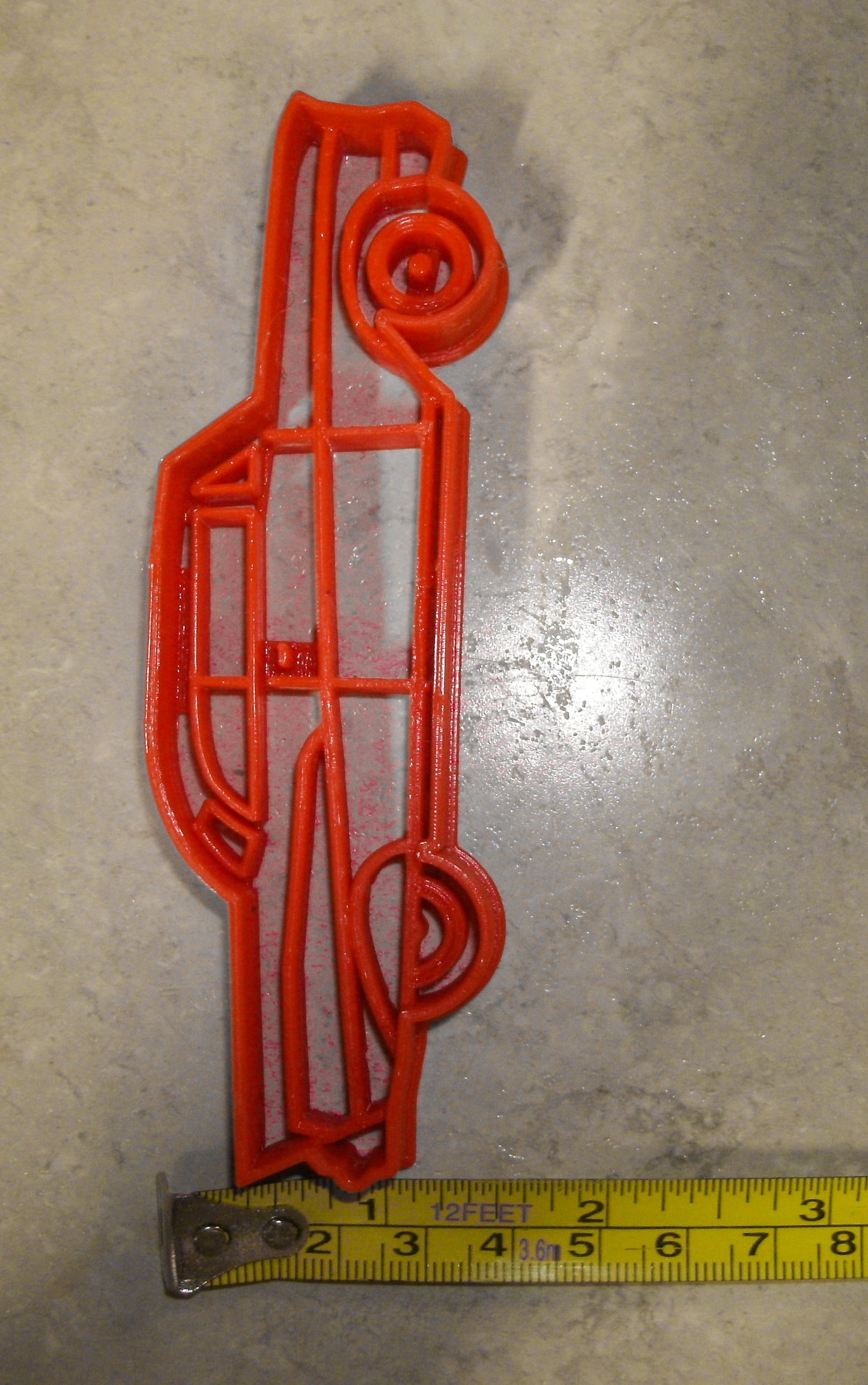 Chevy Chevrolet Bel Air Coupe 1957 Vintage Cookie Cutter Made In USA PR2107