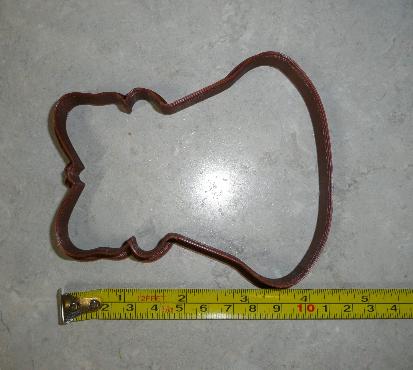 Christmas Bell Outline Church Holiday Cookie Cutter Made In USA PR2023