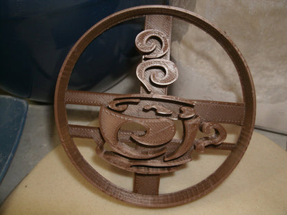 Coffee Mug Cappuccino Swirl Steam Beverage Tea Latte Cookie Cutter USA PR2395