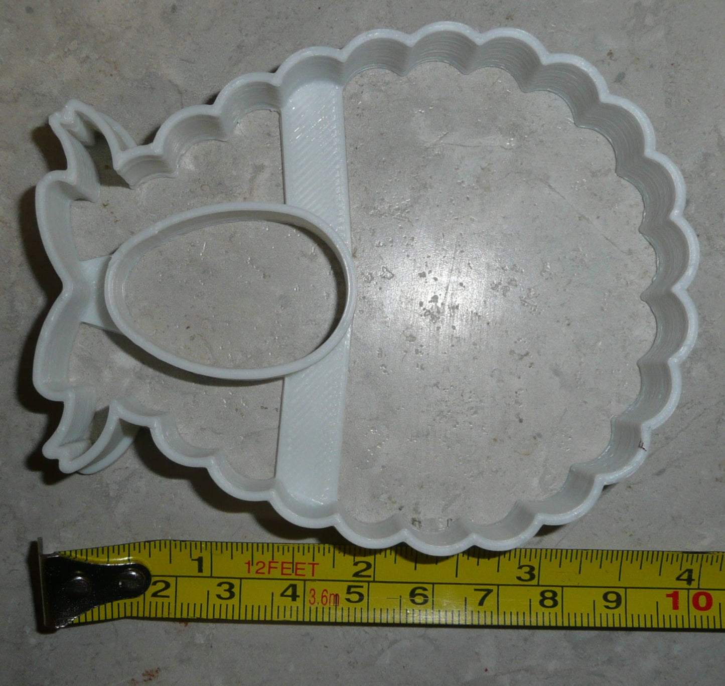 Bib Food Feeding Drool Cover Baby Shower Cookie Cutter Made In USA PR2461