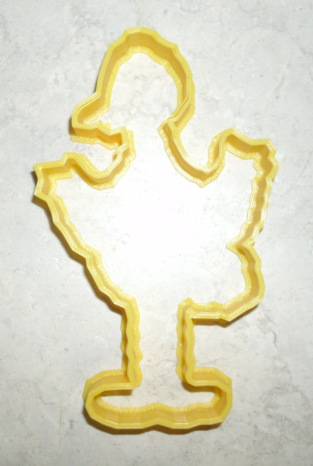 6x Big Bird Fondant Cutter Cupcake Topper 1.75 IN USA FD539