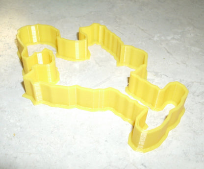 6x Big Bird Fondant Cutter Cupcake Topper 1.75 IN USA FD539