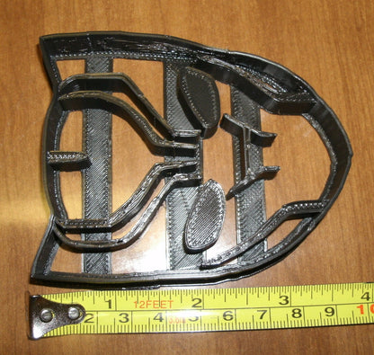 Black Panther Face Mask Superhero Cookie Cutter Made In USA PR599