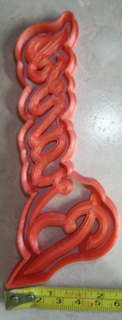 Atlanta Braves Word MLB Baseball Team Cookie Cutter Made In USA PR2677