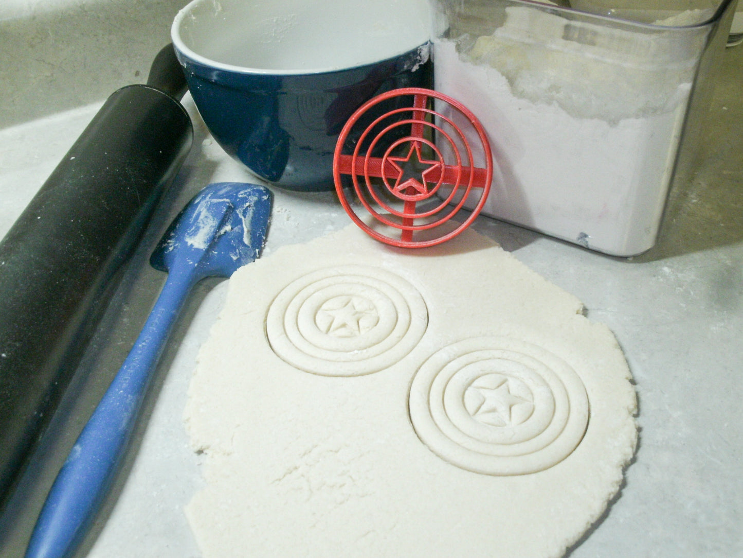 Captain America Superhero Marvel Character Cookie Cutter Made In USA PR490