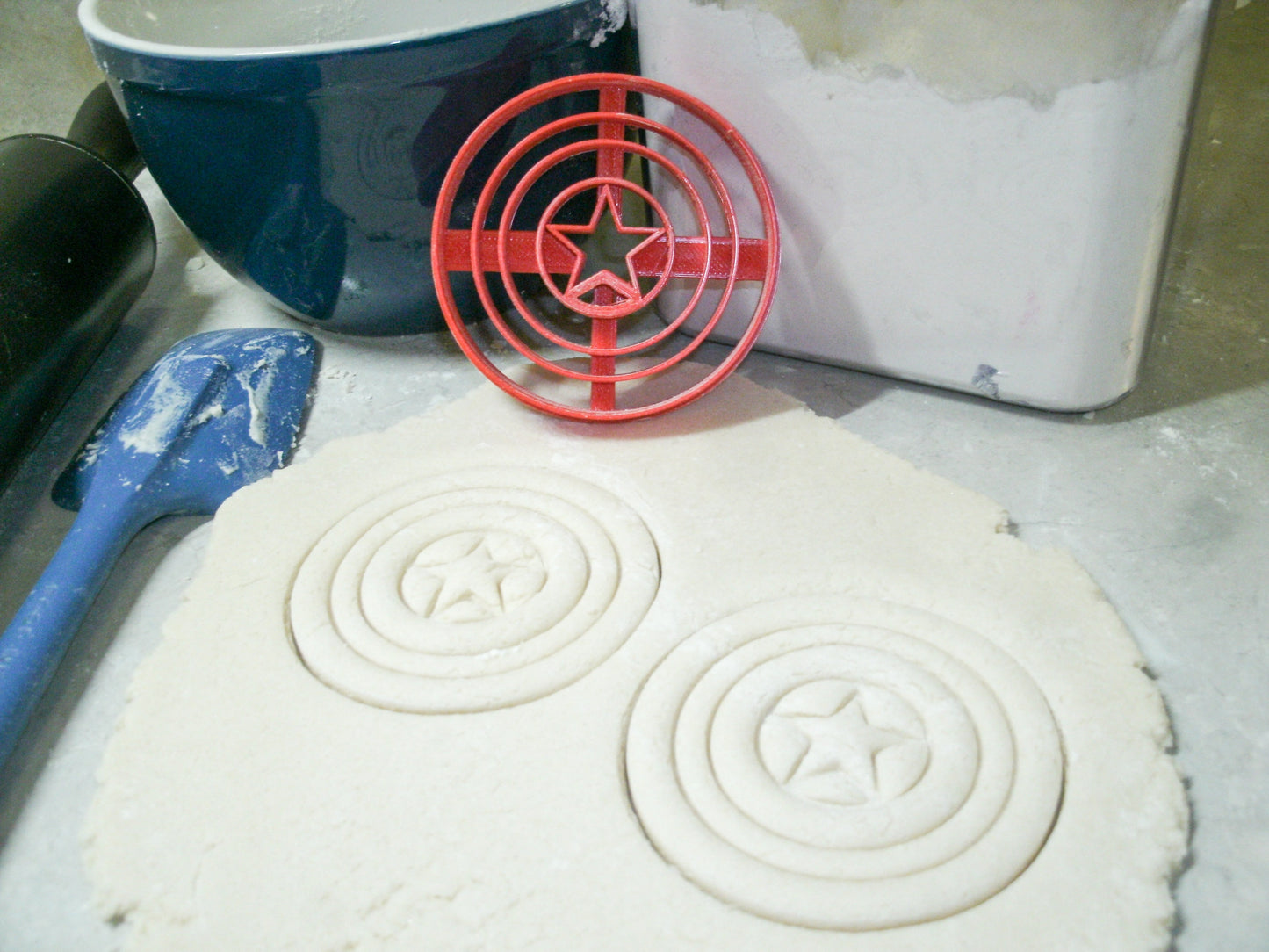 Captain America Superhero Marvel Character Cookie Cutter Made In USA PR490