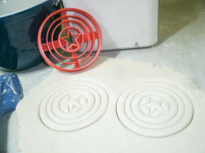 Captain America Superhero Marvel Character Cookie Cutter Made In USA PR490