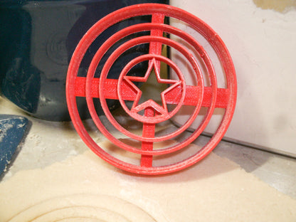 Captain America Superhero Marvel Character Cookie Cutter Made In USA PR490