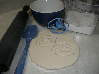 Sailor Captains Hat Cap Sea Captain Boat Ocean Cookie Cutter Made In USA PR2590