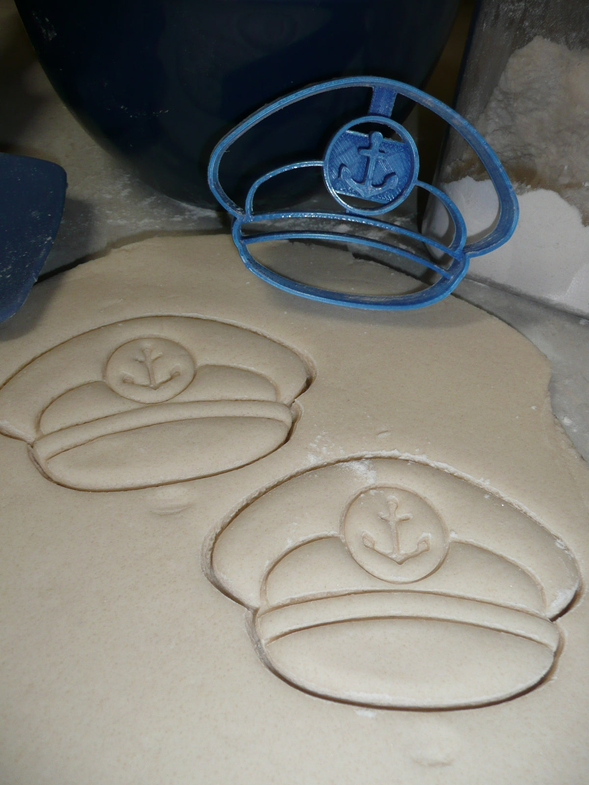 Sailor Captains Hat Cap Sea Captain Boat Ocean Cookie Cutter Made In USA PR2590