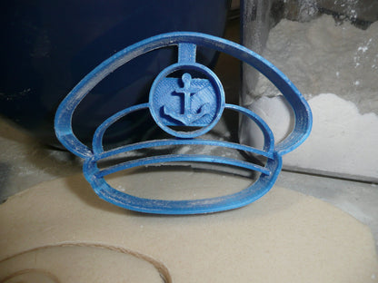 Sailor Captains Hat Cap Sea Captain Boat Ocean Cookie Cutter Made In USA PR2590