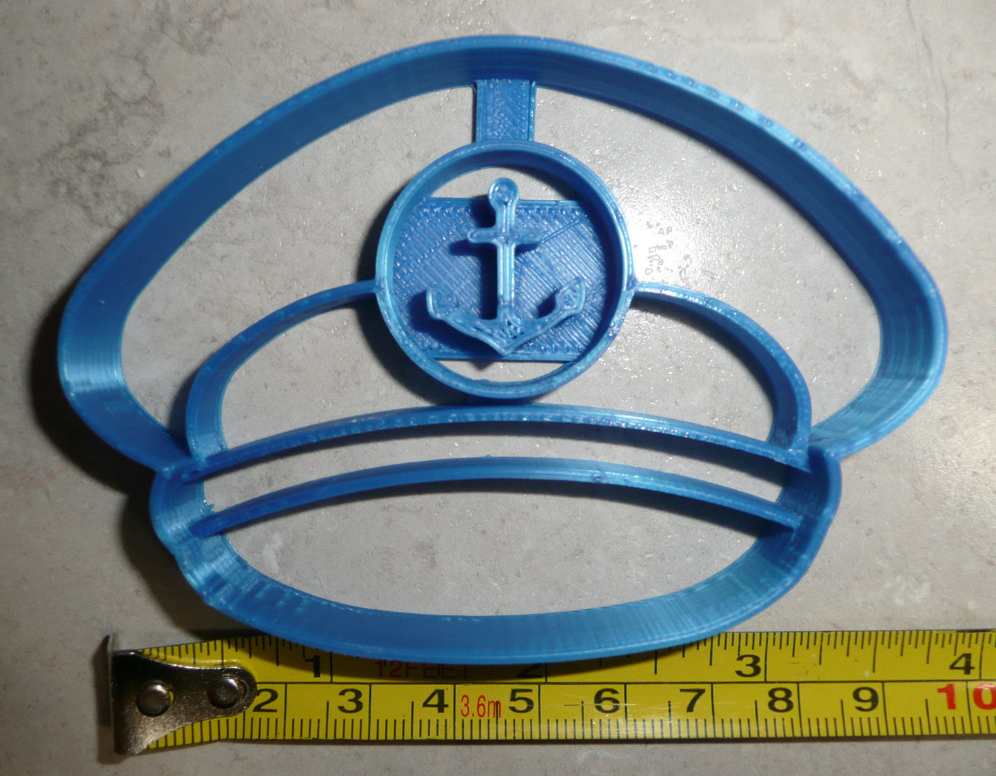 Sailor Captains Hat Cap Sea Captain Boat Ocean Cookie Cutter Made In USA PR2590
