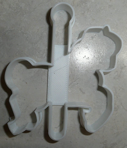 Carousel Horse Outline Merry Go Round Cookie Cutter Made In USA PR2610