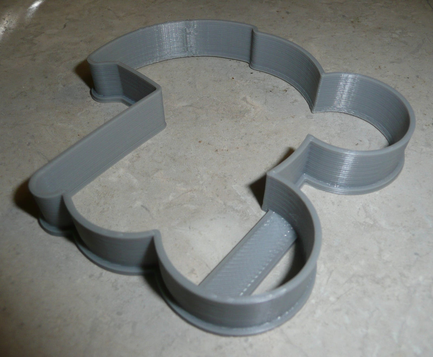 6x Baby Stroller Fondant Cutter Cupcake Topper 1.75 IN USA FD2460