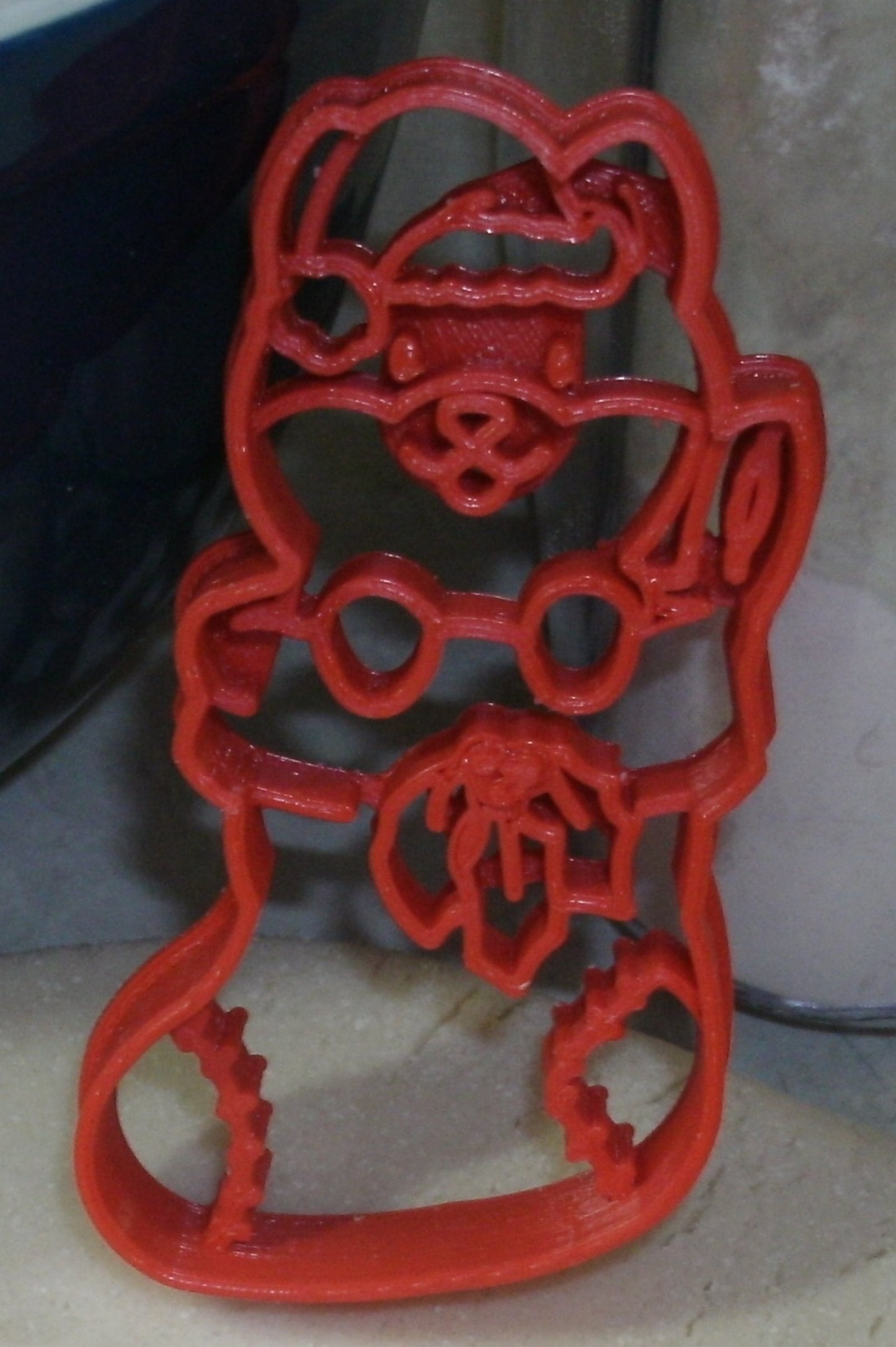 Cat In Stocking Christmas Holiday Kitten Cookie Cutter Made In USA PR2369