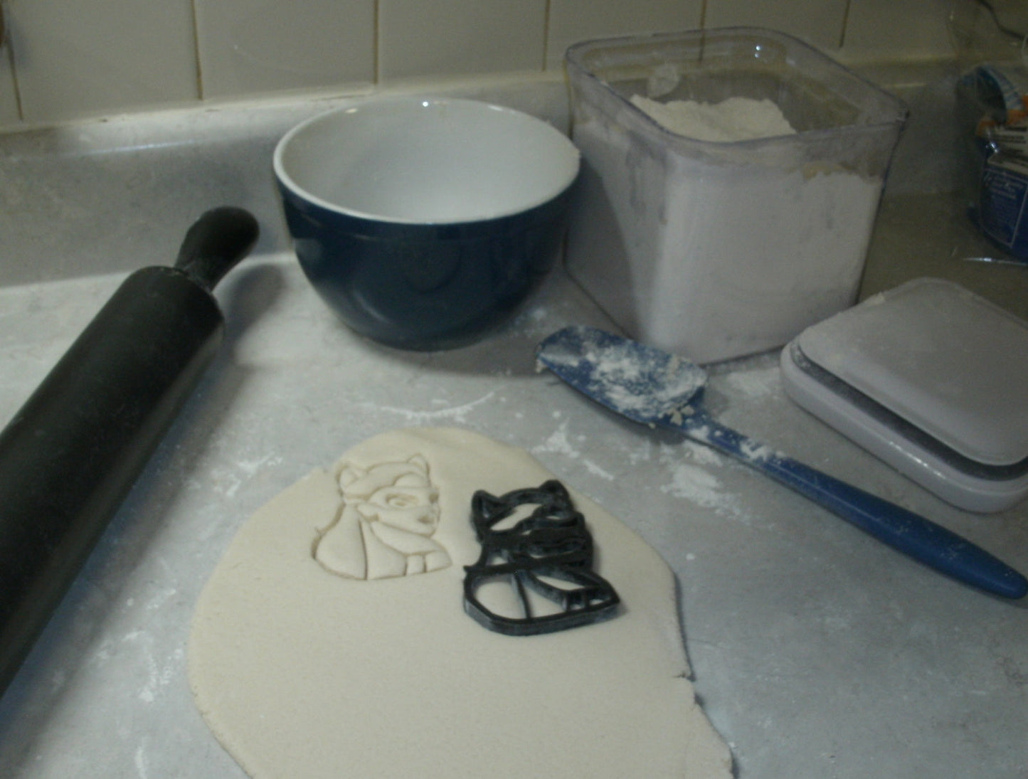 Cat Woman Superhero Logo Cookie Cutter Baking Tool Made In USA PR540