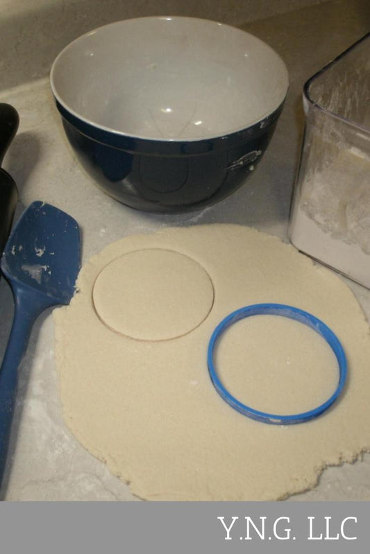 Circle Round Frame Shape Cookie Cutter Baking Tool Made In USA PR707