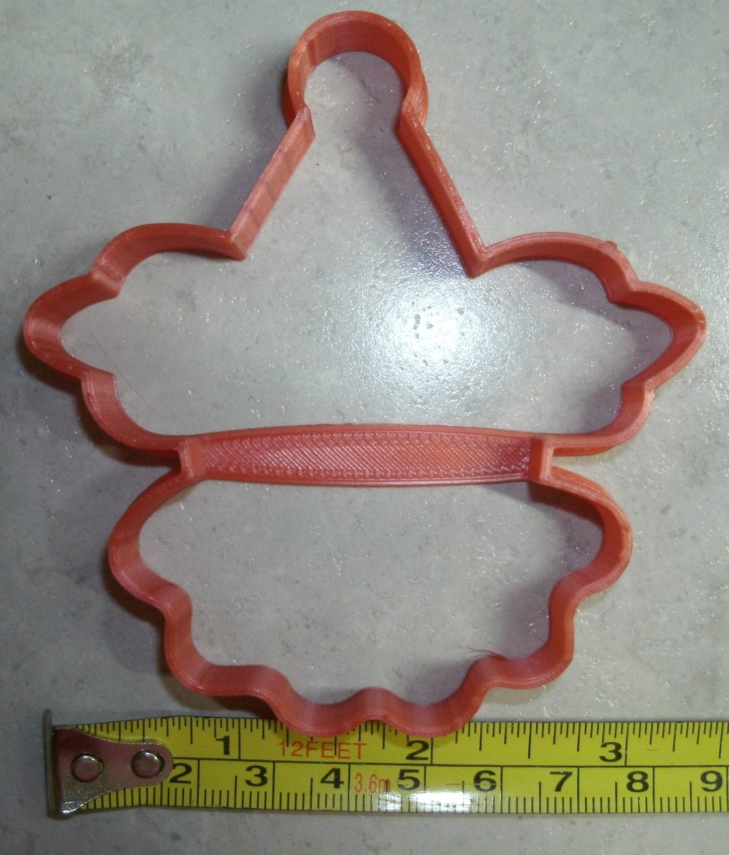 Clown Head Face Outline Circus Performer Cookie Cutter Made In USA PR2672