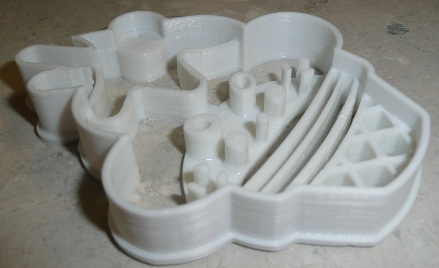 Ice Cream Sundae Cute Face Summer Treat Cookie Cutter Made In USA PR2365