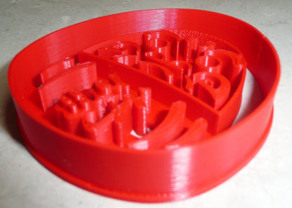 Daruma Doll Japanese Luck Buddhism Wishing Cookie Cutter Made In USA PR2326