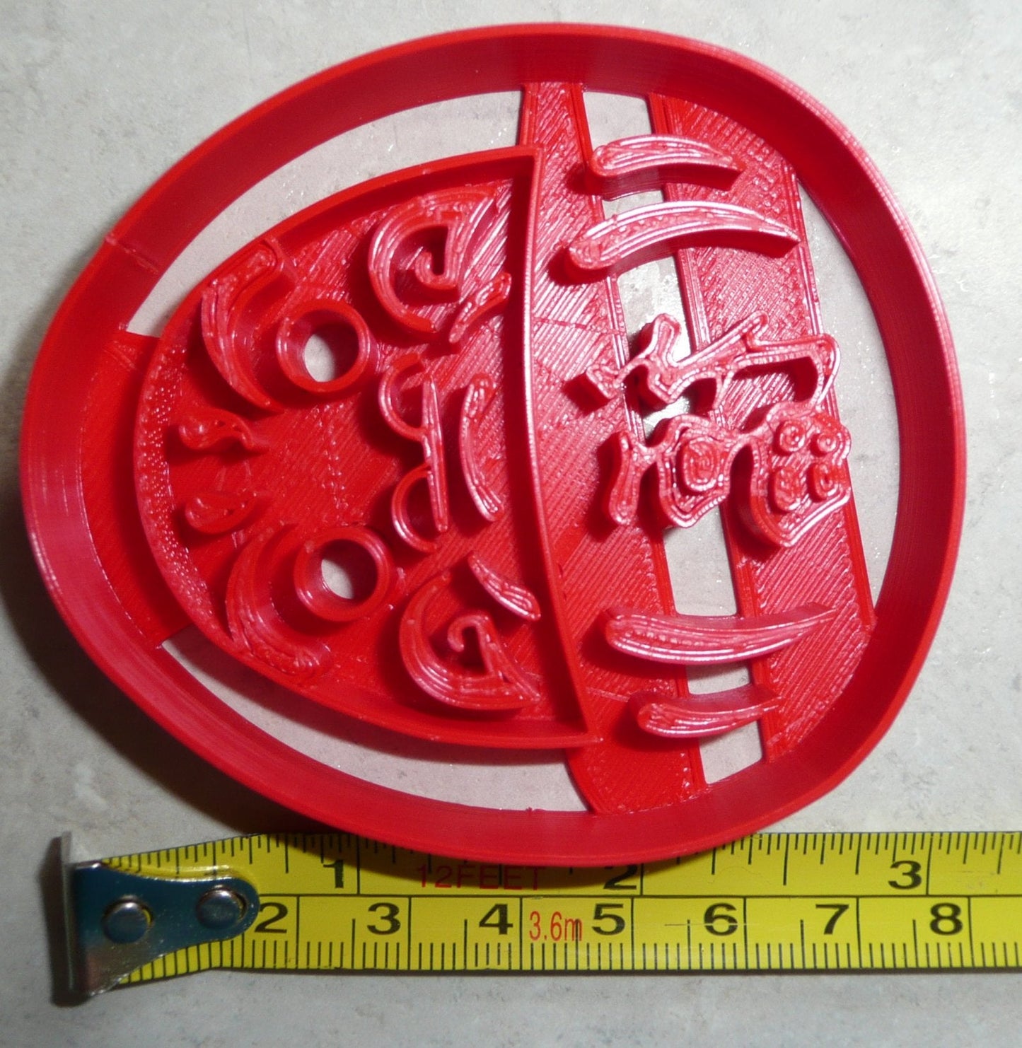 Daruma Doll Japanese Luck Buddhism Wishing Cookie Cutter Made In USA PR2326